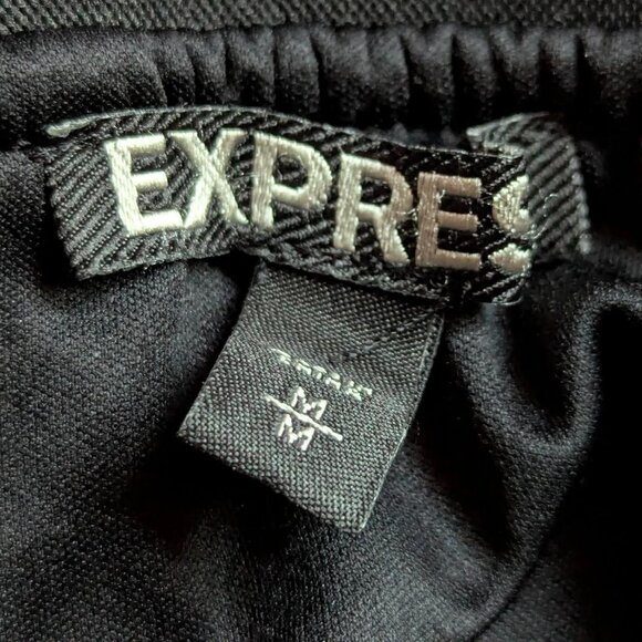 Womens Express Black Ruffled Skirt - Picture 3 of 3